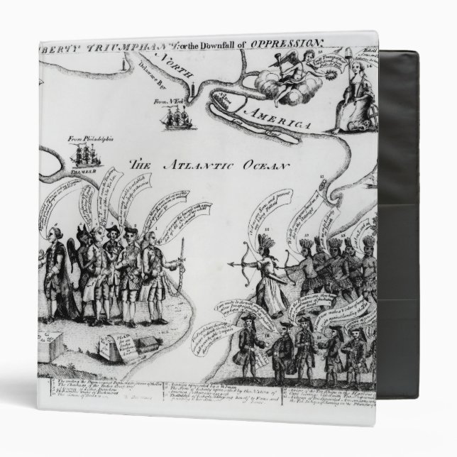 Liberty Triumphant, or the Downfall Binder (Front/Inside)