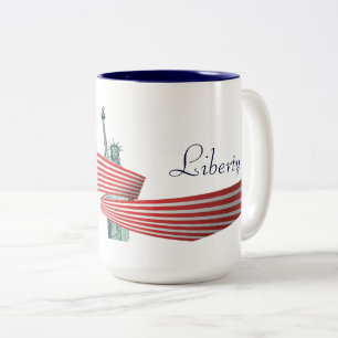 Liberty Two-Tone Coffee Mug