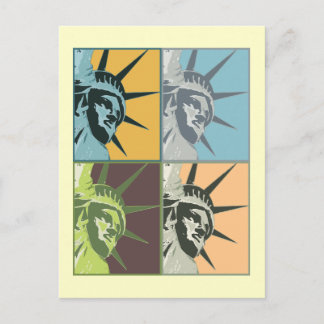 Liberty USA Postcard
