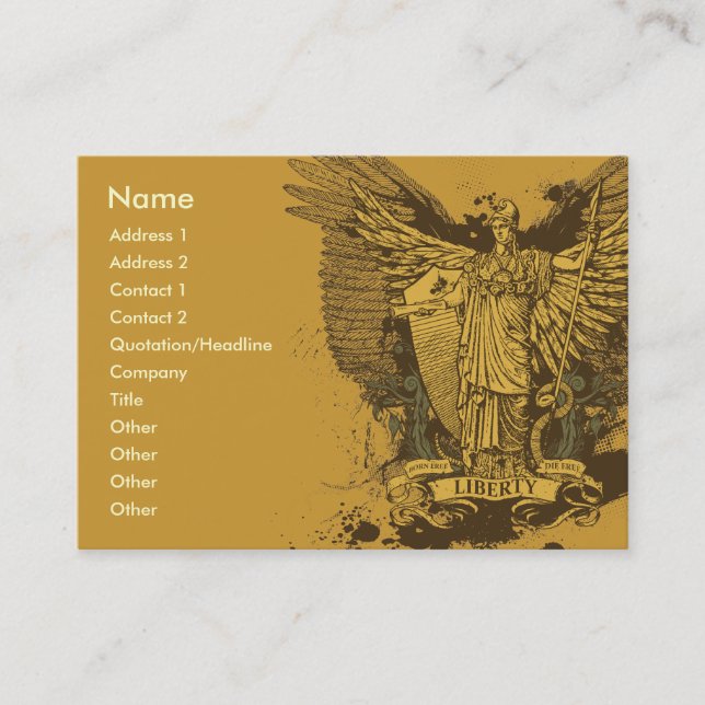 Liberty Voter Libertas Cards (Front)
