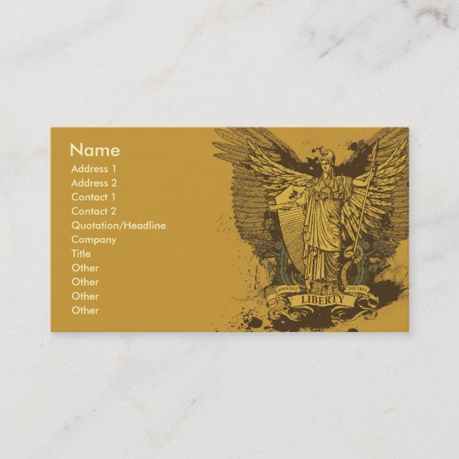 Liberty Voter Libertas Cards (Front)