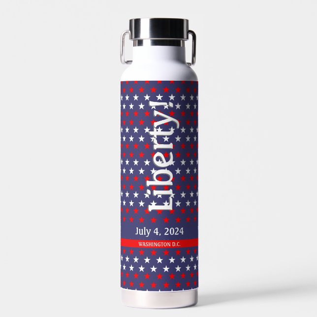 Liberty! Water Bottle (Front)