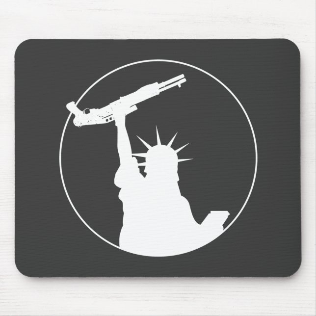 Liberty with Shotgun Mouse Pad (Front)