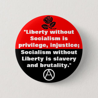 liberty without socialism button