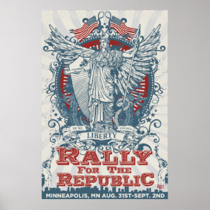 LibertyManiacs Rally Huge Poster