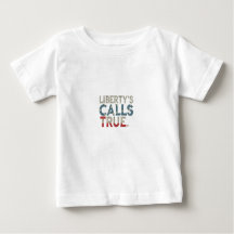 Liberty's call true letter design