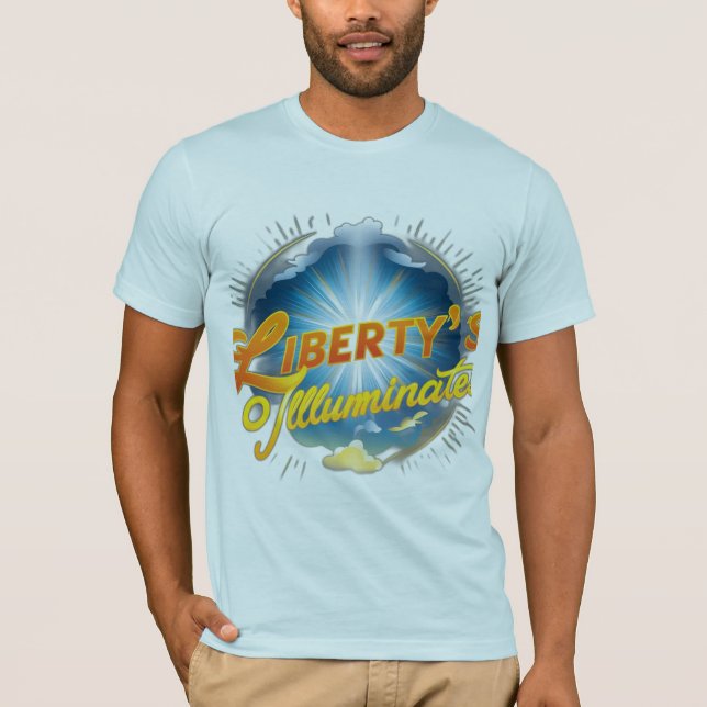 Liberty's Light Illuminates T-Shirt (Front)