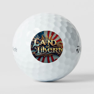 "Liberty's Shining Star" Golf Balls