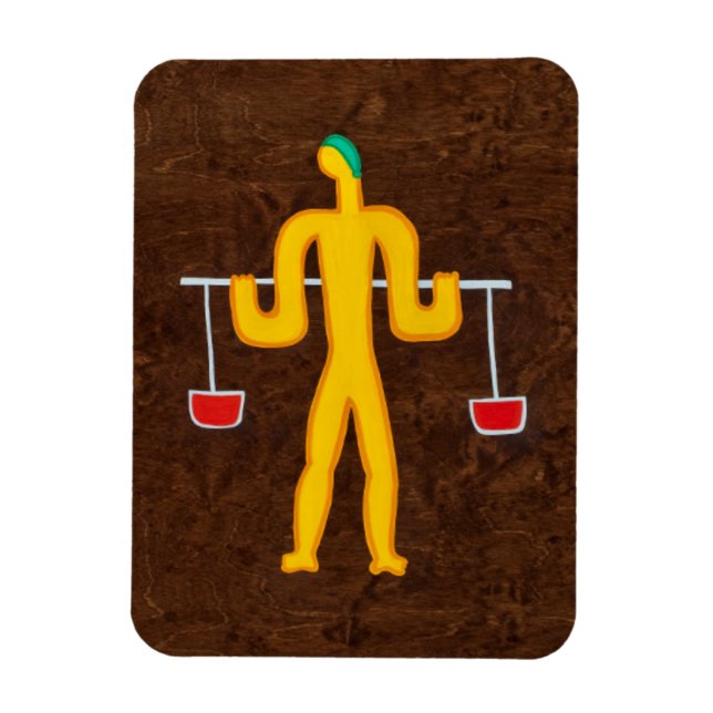 Libra 2008 magnet (Vertical)