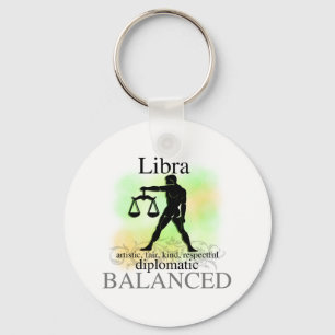 Libra About You Keychain
