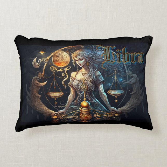 Libra Accent Pillow (Front)