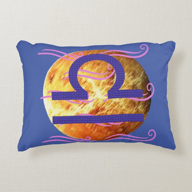 Libra Accent Pillow (Front)