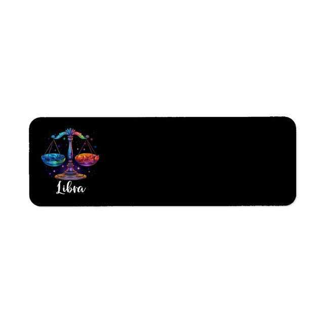 Libra Address Labels (Front)