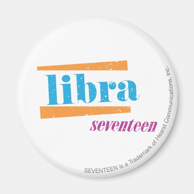 Libra Aqua Magnet (Front)