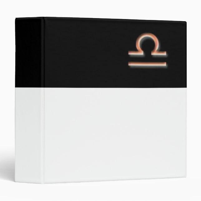 Libra Avery Binder (Front/Spine)