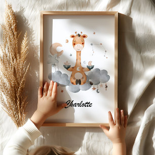 Libra Baby - For Your Little Scale Zodiac Nursery Poster