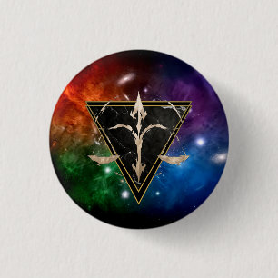 Libra Badge Zodiac Gift Astrology 1 Inch Round Button