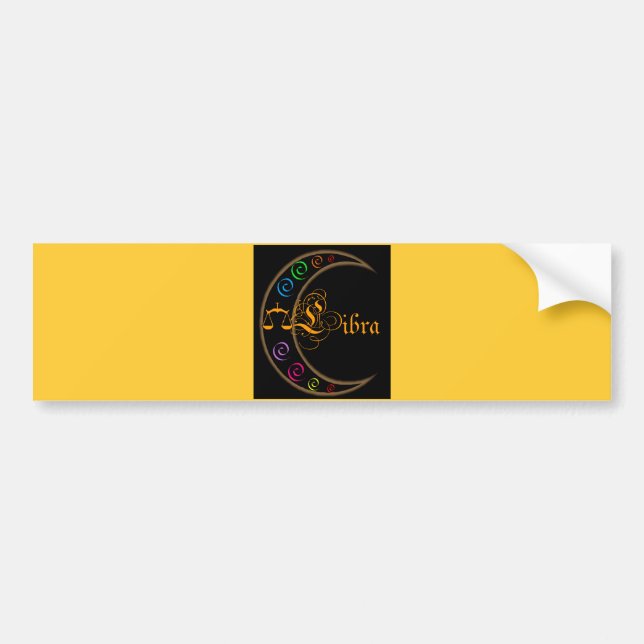 Libra Bumper Sticker (Front)