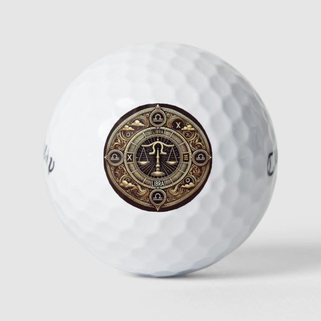 Libra Callaway Warbird Golf Ball (Front)