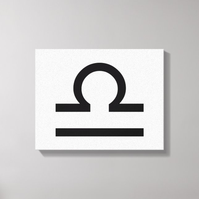 Libra Canvas Print (Front)