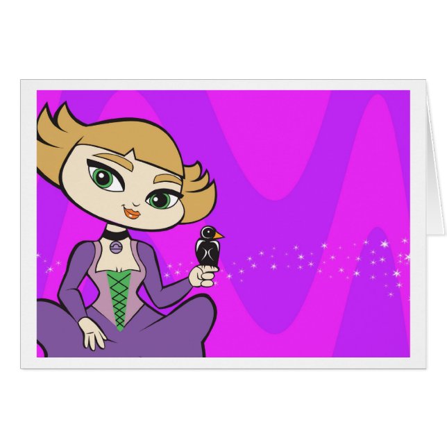 Libra Card (Front Horizontal)