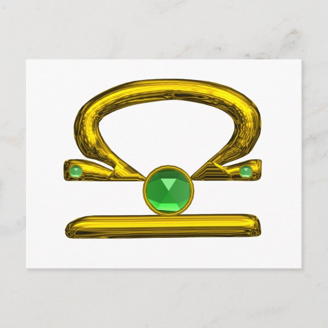 LIBRA, carte postale (Devant)