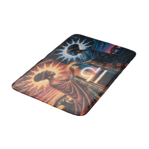 Libra Celestial Sisters Bath Mat