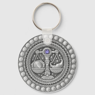 Libra Coin key chain