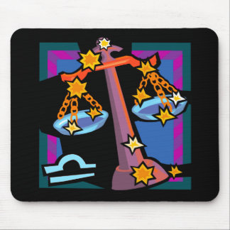 Libra Composition Mouse Pad