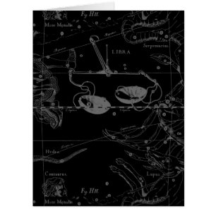Libra Constellation Hevelius circa 1690