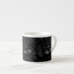 Libra Constellation Hevelius circa 1690 Espresso Cup