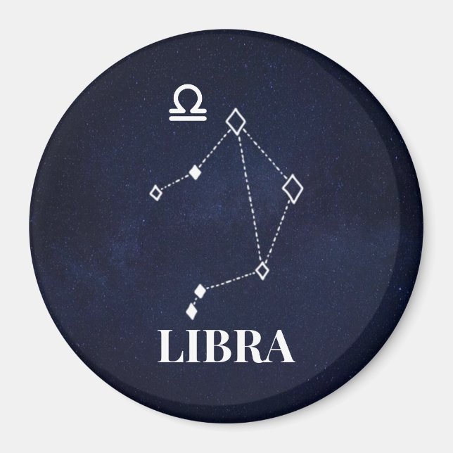 Libra Constellation Magnet (Front)