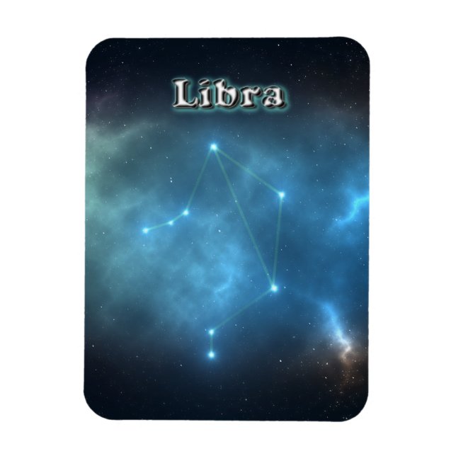 Libra constellation magnet (Vertical)