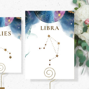 Libra Constellation, Numéro de table céleste