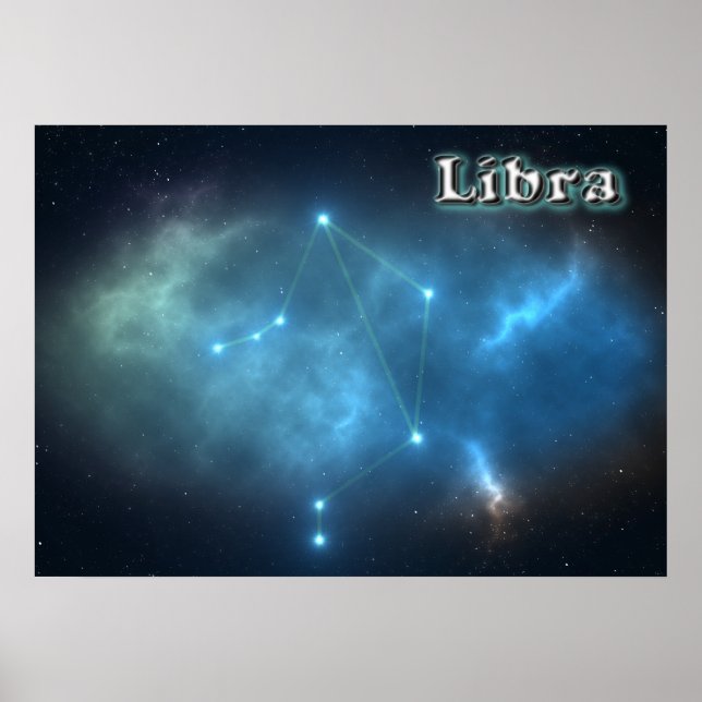 Libra constellation poster (Front)