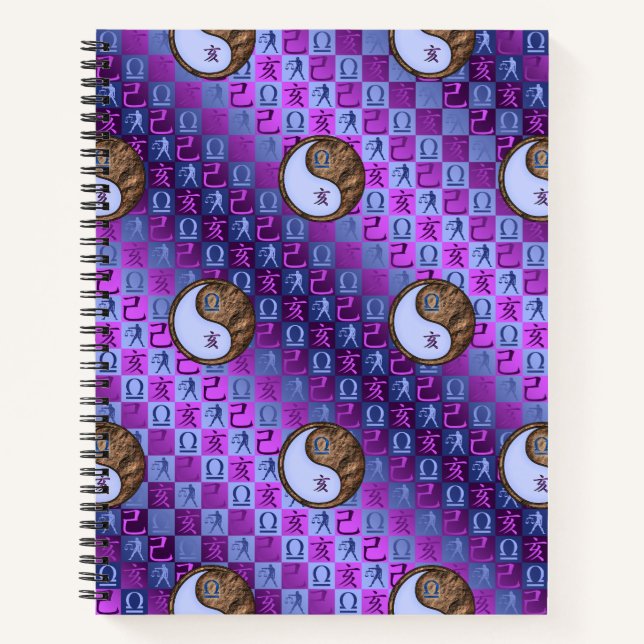 Libra & Earth Boar Notebook (Front)