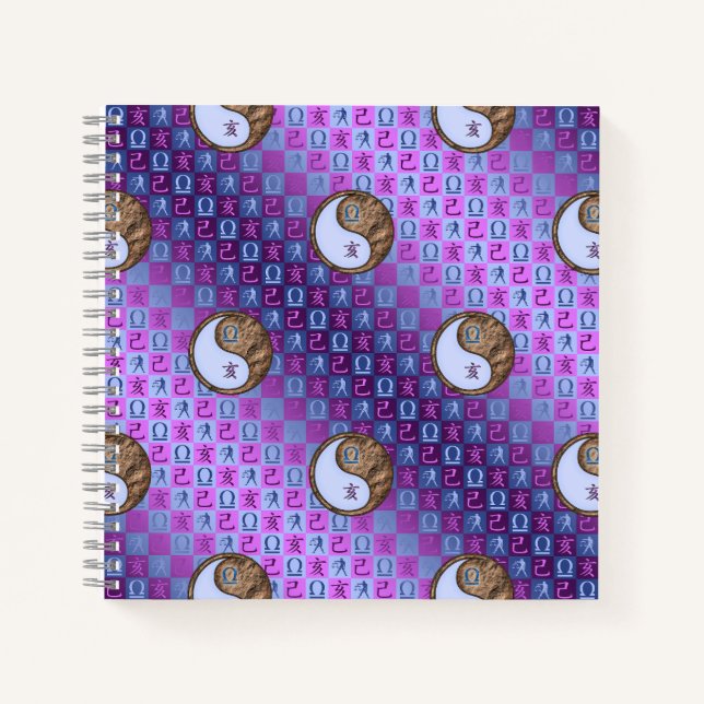 Libra & Earth Boar Notebook (Front)