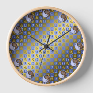 Libra & Earth Dragon Clock