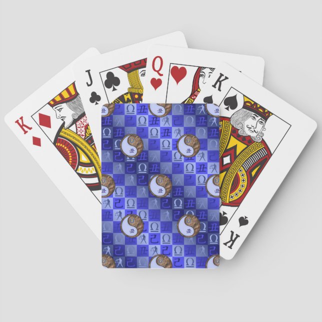 Libra & Earth Ox Playing Cards (Back)