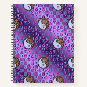 Libra & Earth Rooster Notebook