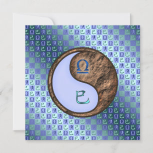 Libra & Earth Snake Card