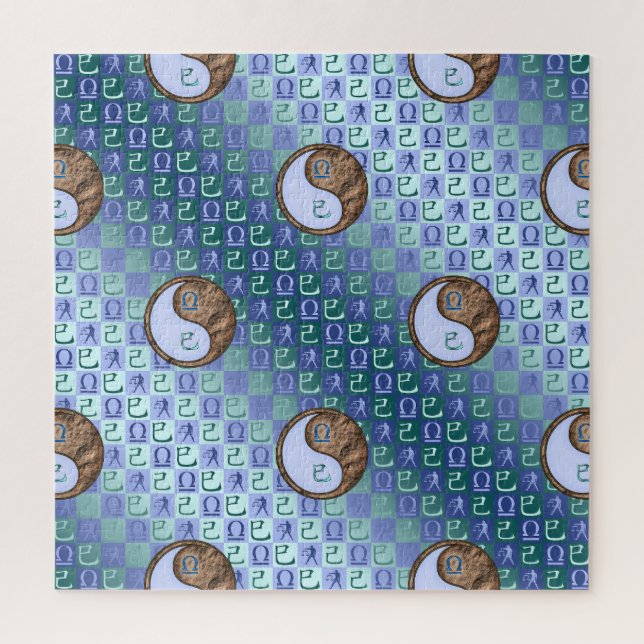 Libra & Earth Snake Jigsaw Puzzle (Vertical)