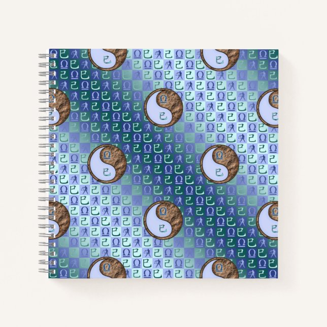 Libra & Earth Snake Notebook (Front)