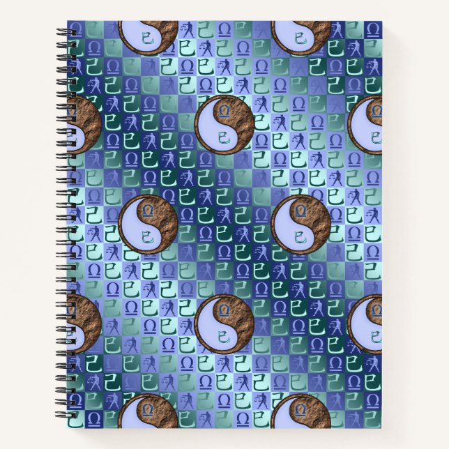 Libra & Earth Snake Notebook (Front)
