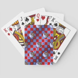 Libra & Earth Tiger Playing Cards
