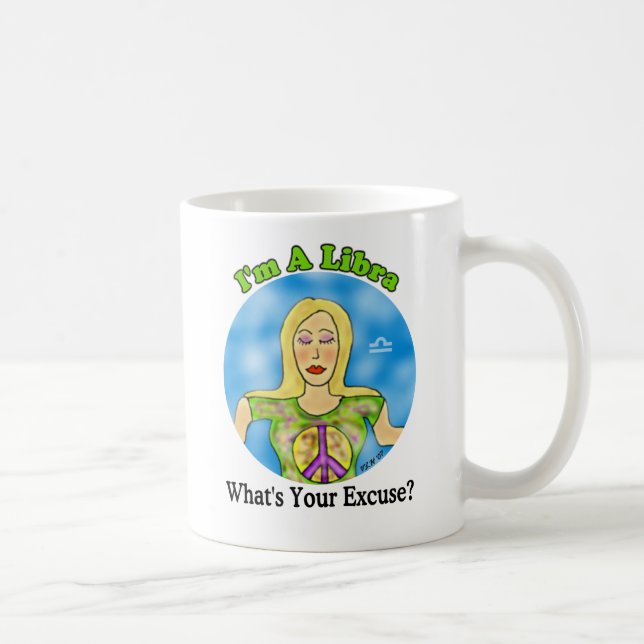 Libra Excuse Mug (Right)