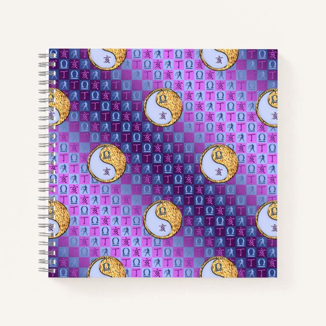 Libra & Fire Boar Notebook (Front)