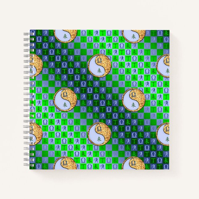 Libra & Fire Goat Notebook (Front)