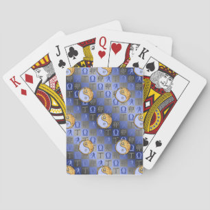 Libra & Fire Rabbit Playing Cards