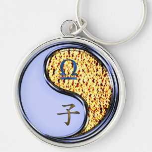 Libra & Fire Rat Keychain